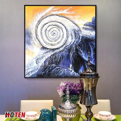 China Modern simple hanging creative living room handmade three-dimensional art abstract painting wall restaurant decoration painting for sale