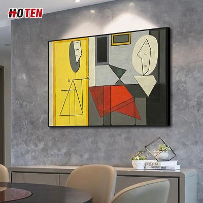 China Picasso horizontal version of simple modern famous handmade abstract decorative painting texture custom paintings for sale