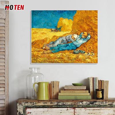 China Beautiful Realistic Handmade Van Gogh Oil Painting Reproduction for sale