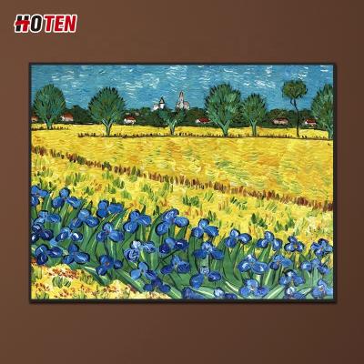 China Realistic Wall Hanging Decoration Starry Night Over The Rhone Van Gogh China Oil Painting Reproductions for sale