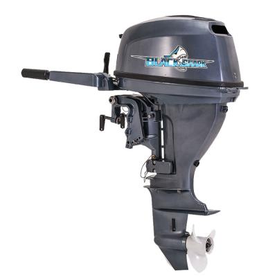 China MAKOSHARK SL910-F15 motor Japanese popa 2 engine sailing machine outboard motor SL910-F15 use 15Hp boat 4 cylinder outboard motor for sale