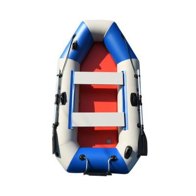 China MAKOSHARK H-260 PVC Kayak Rowing Boats Canoe Rigid Shanghai 4 Person Inflatable Boat Fishing Aluminum Raft for sale