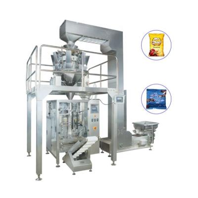 中国 Food Nitrogen Filling Dry Fruit Chips Packaging Snack Food Packaging Machine 販売のため