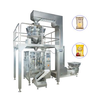 China Original fully automatic food coffee beans packing machine for coffee processing factory, automatic packing machine Te koop