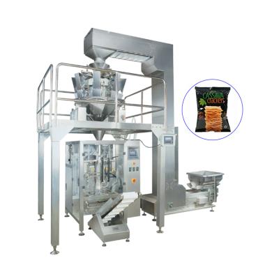 중국 Automatic Multifunctional Vertical Food Snacks Grain Granular Packing Machine French Fries Maker 판매용