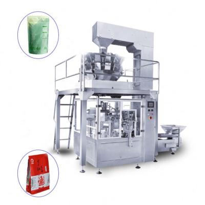 중국 Food bag conveying packing machine for all type of materials multihead scale 판매용