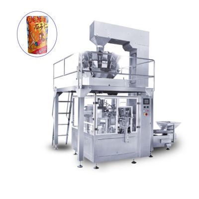 China Food Packing Machine 5-1000g Premade Chips Snack Food Granule Bag for sale