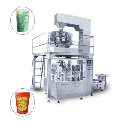 Κίνα Automatic Food Packing Machine For Zipper Pouch To Pack Solid Products προς πώληση