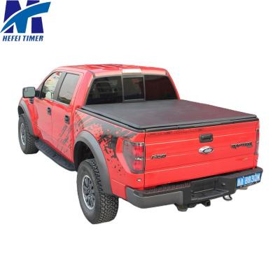 China Quickly install within 10 minutes HFTM High Quality Truck Accessories Custom Triple Hard Pickup 4*4 TONNEAU COVER for Colorado Canyon /GMC/Tundra/Hilux/1200+cars for sale