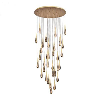 China Modern High Quality Indoor Lighting Home Metal Crystal Kitchen Island Chandelier for sale