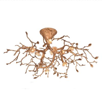 China Other Contemporary Decorative Lighting Single Copper Led Ceiling Lamp For Living Room Decoration for sale