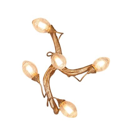 China EUROPEAN Modern Indoor Sconce Bedroom Hotel Lighting Bedside Wall Mounted Wall Lamp for sale