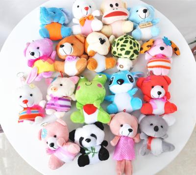 China Wholesale Mini Stuffed Plush Toy Grabber Machine Plush Toy Main Chained Animal Toy For Children for sale