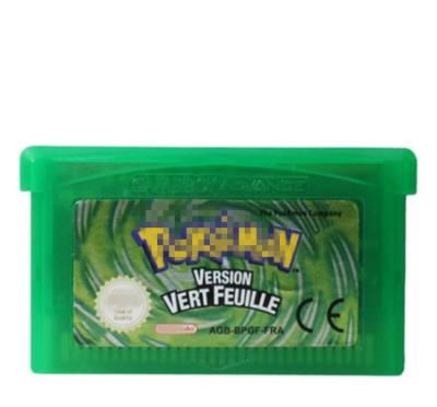 China Glossy Label FRA Version Game Card For GBA Pokemon Game Card YX-052 for sale