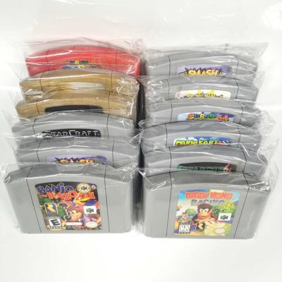 China Retro Mario Party Super Mario Video Game Card For N64 Games Cartridges YX-C01 for sale