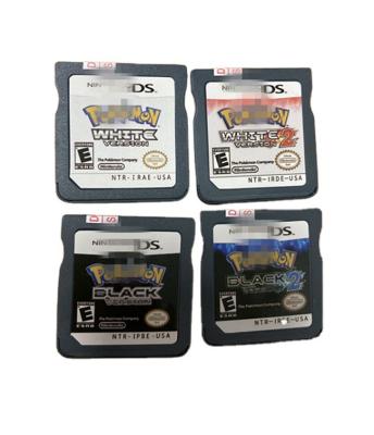 China Pokemon 1 Black Video Games Retro Game Cards White Cartridge 2 For DS YX-069 for sale