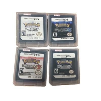 China Pokemon Black 1 White 2 Retro Video Games For DS Game Cards Cartridge YX-069 for sale