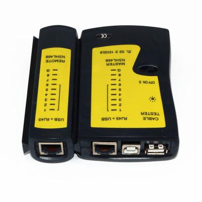 China Original factory supply network cable direct tester for RJ45 USB N-468USB for sale