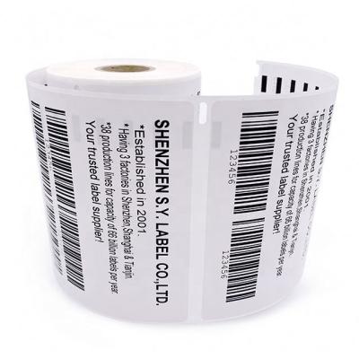 China Other Customized 104mm*159mm For Dymo 4XL Printer Direct Thermal Paper Sticker Shipping Labels for sale