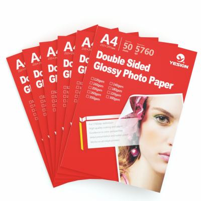 China Double Side Professional China Pearl Outdoor Professional Inkjet Photo Paper 4x6 A4 A3 3r 4r 5r Glossy Glossy Photo Paper for sale