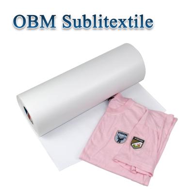 China Textiles OBM Sublimation Sublitextile Paper On Dark Cotton T-Shirt for sale