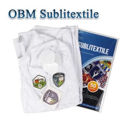 China Textiles OBM Sublimation Sublitextile Paper On Dark Cotton T-Shirt for sale