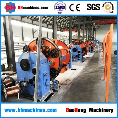 China electric wire and cable planetary stranding machine, 7 stranded copper wire for sale