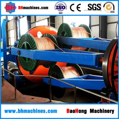 China Hydraulic brake cradle type planetary cage laying up machine, pay off 1250 for sale