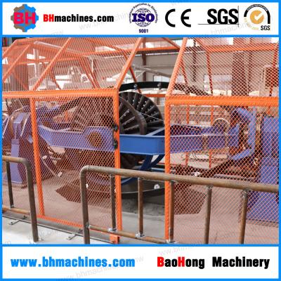 China TOP QUALITY skip / bow type cable wire stranding machine for BLVVB cable 1250 mm Pay-off drum 1+4 type for AB cable for sale