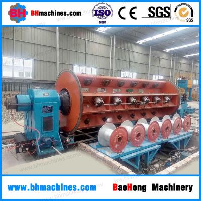 China Shafless Take-up Stand Rigid Stranding Machine JLK630 / 6+12+18+24 Rigid Frame Stranding Machine for 630 mm Bobbin DIN for sale