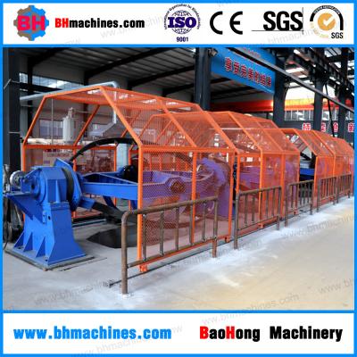 China Skip / bow type cable wire making machine for laying up round insulated cable cores for ABC Cable payoff Bobbin 1250 mm for sale