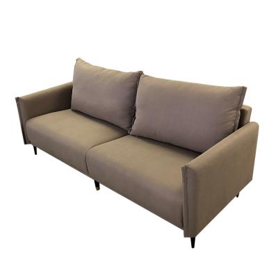 China Factory Price Adjustable Leather Living Room 3 Seater Sofa Over Chesterfield Leather Sofa (Size) for sale