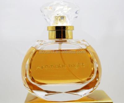 China High quality and new arrival 30ml personal care crystal perfume bottle with stylish surlyn cap for sale