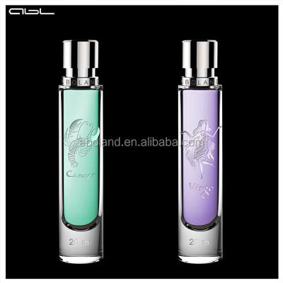 China 20ml Small Clear Cosmetics Personal Care Free Samples Glass Spray Perfume Bottle for sale