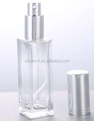 China Wholesale Empty Custom Aluminum Personal Care Spray Pump 30ml Refillable Perfume Bottle With Screw Neck for sale