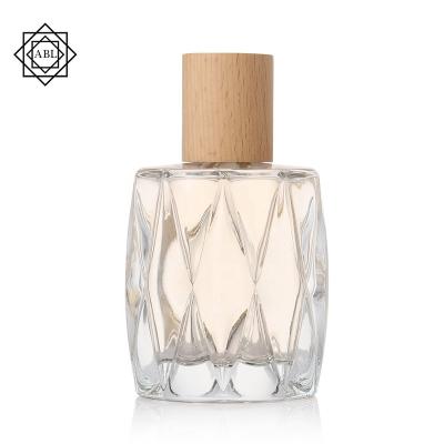 China Best Selling Personal Care China Empty Bottle Manufacturer With Different Cap 100ml Glass Perfume Bottle for sale