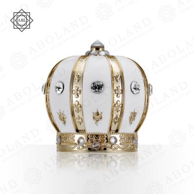 China Wholesale Child Safe Plastic Perfume Lid Luxury Crown Shaped Lid Perfume Cap for sale