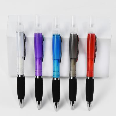 China Promotional Pen Multi Function Plastic Pen With Mini Refillable Perfume Bottle Stationery Spray Ballpoint Pen for sale