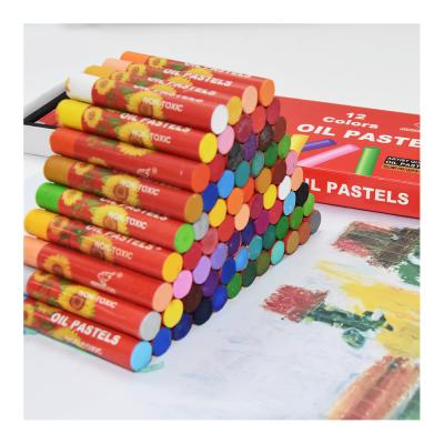 China Superior Soft Oil Pastel Set Of 12 24 36 48 Pastel Colors Eco-friendly Non-Toxic Professional Pencils Set As Adults Or Kids Gifts for sale