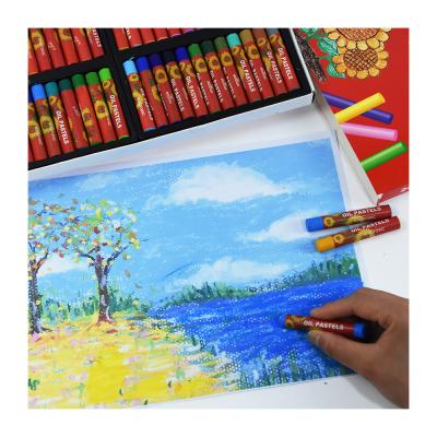 China Soft Art Drawing Coloring Tools Hot Sale Stationary Suitable For Kids Gifts Oil Pastels With Factory Price for sale