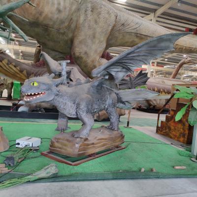 China Amusement Park Adult Realistic Dinosaur Theme / Ride On For Fun for sale