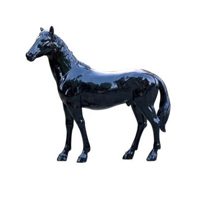 China Science Exhibit Decorative Indoor Outdoor Fiberglass Animal Model Horse for sale