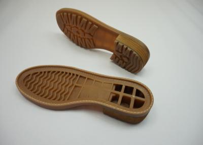 China Stylish Brown Non-Slip TPR Shoe Sole High Performance Eco Friendly for sale