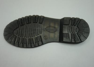 China High Performance PVC Shoe Sole Anti Slip Fashion Black Footwear Outsole for sale