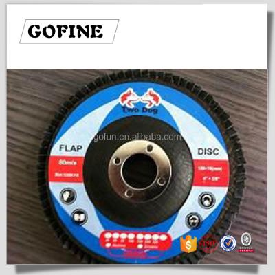 China Wear Resistant To Abrasive Nylon Flap Wheel L44 Round Disc for sale