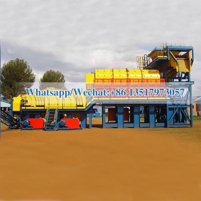 China Placer Gold Ore Alluvial Gold Gravity Processing Plant Supplier for sale