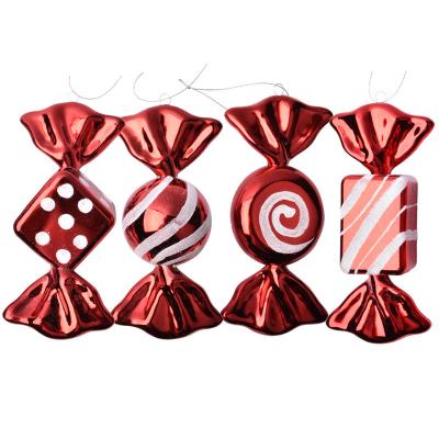 China Large 18cm Christmas Fashionable Candy Candy Commercial Display Christmas Ornaments Mall / Theme Park Decoration for sale