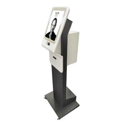 China 60KG Capacity Durable Touch Tablet Kiosk Stand with Amplified Audio Speak and Extra Enhancement for sale