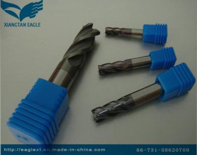 China HRC 55 Degree 4 Flutes Solid Carbide Endmill for sale