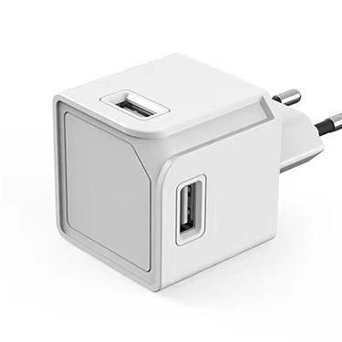 China USB A+C Cube Cable Factory USB Wall Charger Various Sockets 3m Extended Charger 10439WT for sale